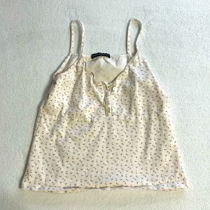 Coquette Brandy melville tiffany flower tank